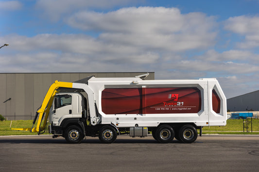 TUSK FRONT LOADER GARBAGE TRUCK